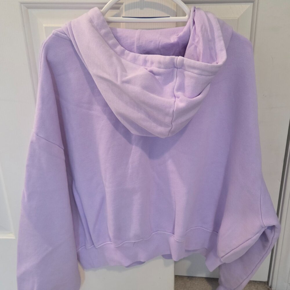 Fabletics Hoodie, size large, lavender - image 3